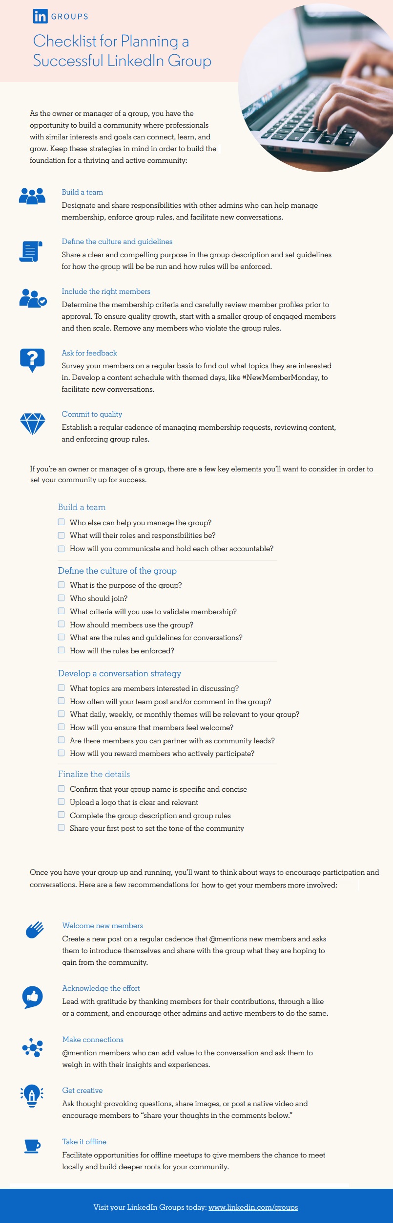Conseils de groupe LinkedIn
