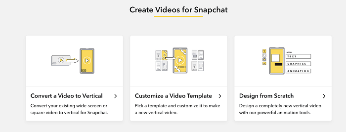 Outil de conversion vidéo Snapchat