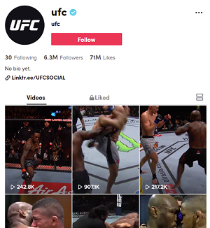 UFC TikTok