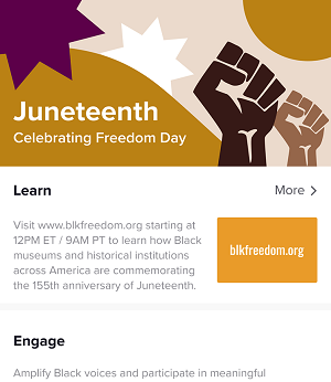 TikTok Juneteenth