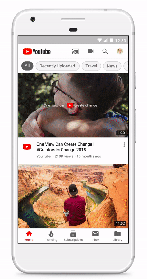 Recherche YouTube 'Brexit'
