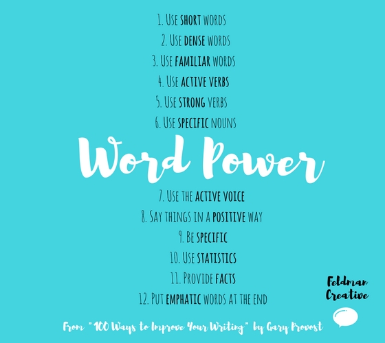 12 Word Power Pointers pour la rédaction de contenu marketing |  Les médias sociaux aujourd'hui