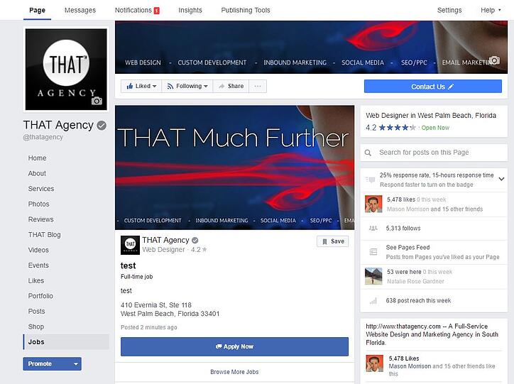 Comment créer des offres d'emploi sur Facebook |  Les médias sociaux aujourd'hui