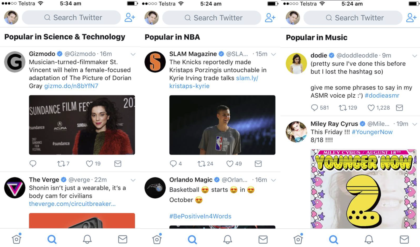 Twitter ajoute plus de types de notification pour augmenter la notoriété et l'engagement |  Les médias sociaux aujourd'hui