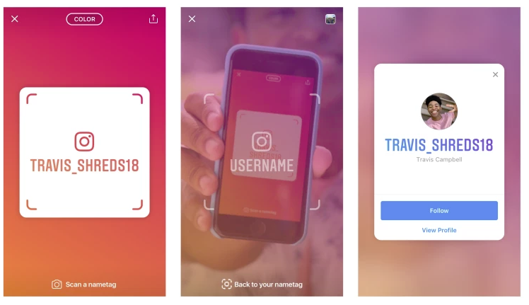 Codes de nom d'Instagram