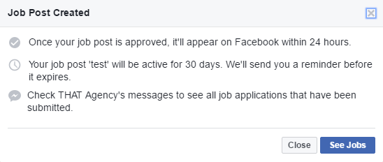 Comment créer des offres d'emploi sur Facebook |  Les médias sociaux aujourd'hui