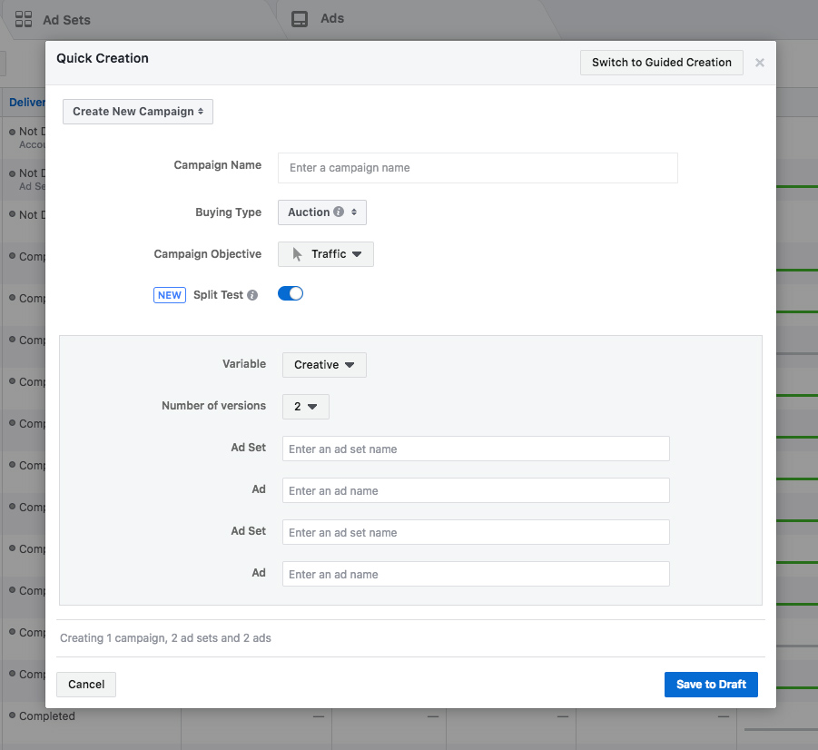 Facebook met à jour les outils de test fractionné et ajoute de nouvelles options de test |  Les médias sociaux aujourd'hui