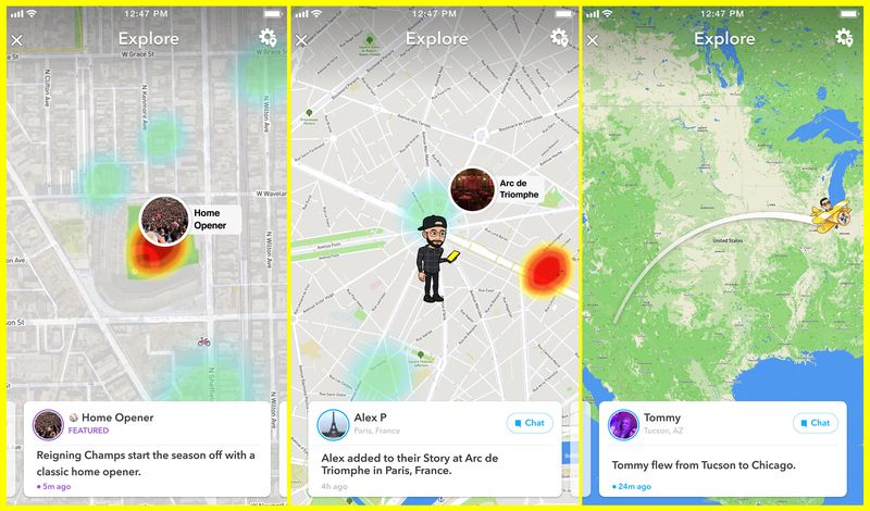 Snap ajoute de nouveaux outils de découverte à Snap Map, mettant en évidence les événements qui se produisent |  Les médias sociaux aujourd'hui