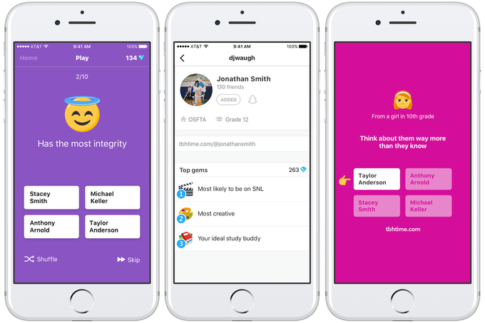 Facebook acquiert Rising Social App tbh pour réprimer la concurrence | Les médias sociaux aujourd'hui