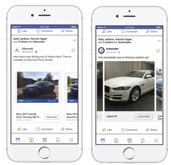 Facebook annonce de nouvelles options publicitaires pour les concessionnaires automobiles |  Les médias sociaux aujourd'hui