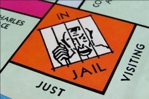 Instantané du marqueur Monopoly Get Out of Jail 