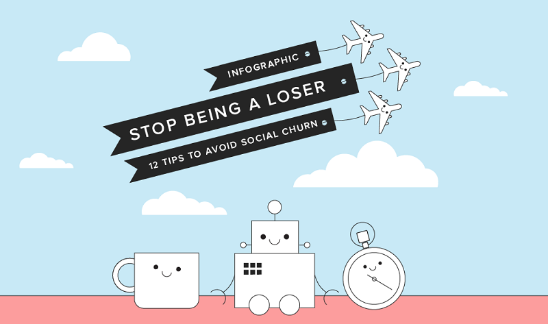 12 conseils pour éviter le désabonnement social - #infographic #socialmedia