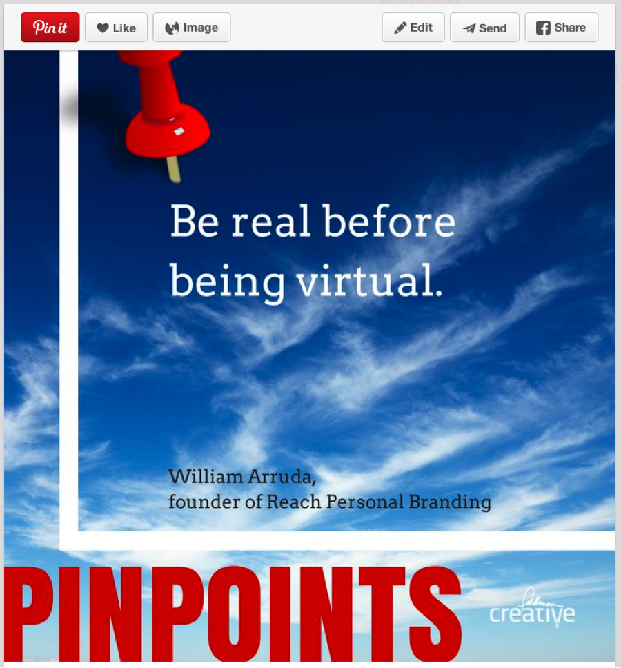pinterest être réel
