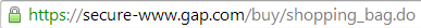 Verrou de sécurité SSL https