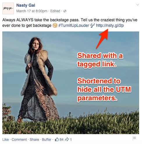 Nasty Gal sur Facebook