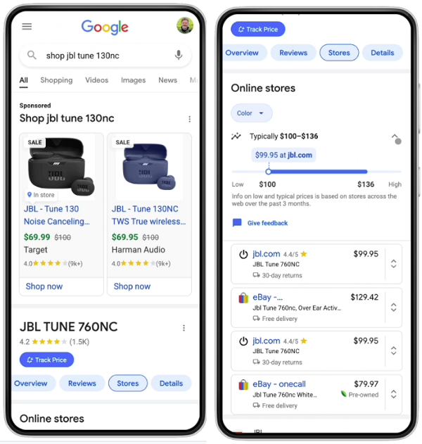 Mise à jour de Google Shopping