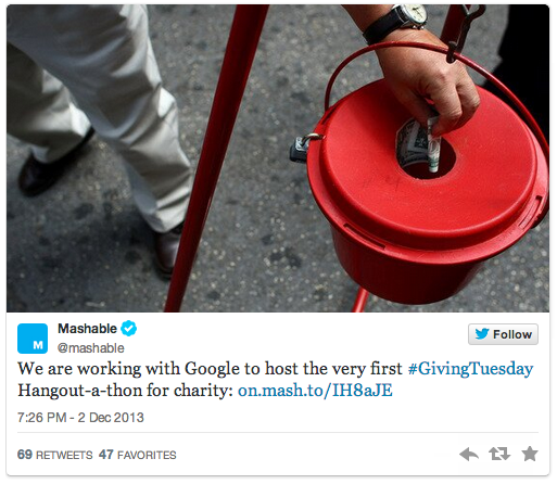 définition #GivingTuesday