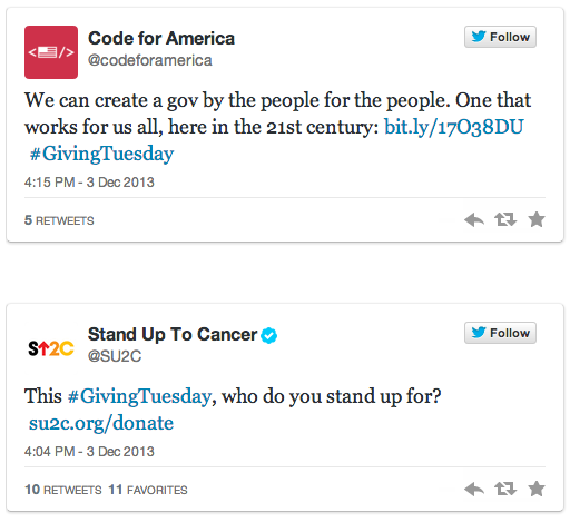 #GivingTuesday