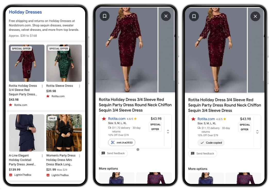 Mise à jour de Google Shopping