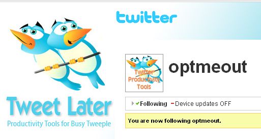 Suivez @OptOut