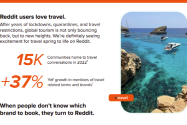 Reddit partage des informations sur les tendances croissantes de la recherche de voyages dans l'application (infographie)