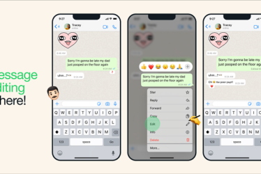 WhatsApp vous permettra désormais de modifier vos messages envoyés jusqu'à 15 minutes après avoir cliqué sur "Envoyer"