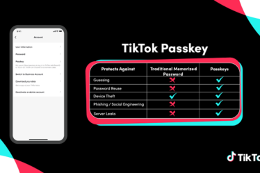 TikTok permet l'accès au mot de passe sur iOS, améliorant la sécurité du compte