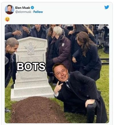 Tweet d'Elon Musk