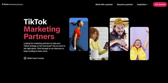 Partenaires marketing TikTok