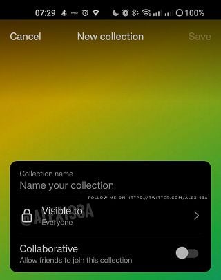 Collections Instagram