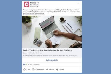 LinkedIn déploie une nouvelle option de publication sponsorisée pour maximiser les avantages du contenu