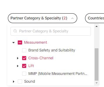 Partenaires de mesure TikTok