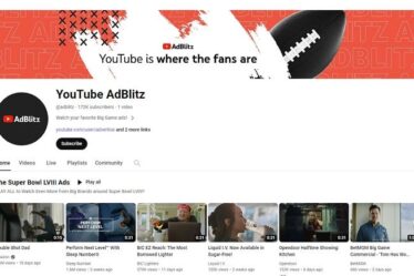 YouTube lance AdBlitz 2024 pour présenter les campagnes du Super Bowl