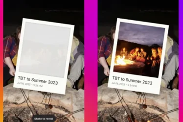 Instagram ajoute un cadre Polaroid interactif pour Coachella 2024