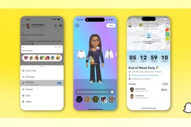 Snapchat annonce des fonctionnalités d'IA générative et d'édition DM