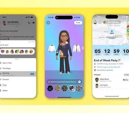 Snapchat annonce des fonctionnalités d'IA générative et d'édition DM