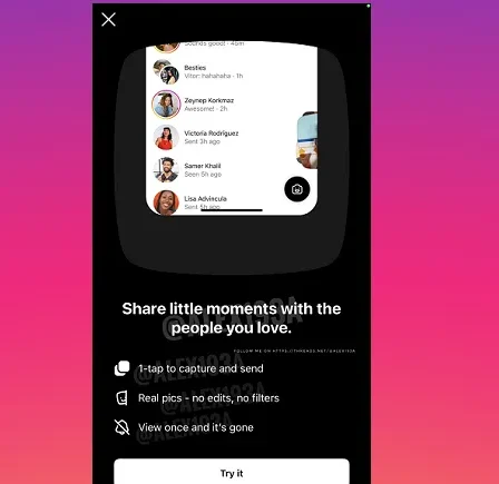 Instagram travaille sur une nouvelle fonctionnalité « Peek » pour encourager l'interaction