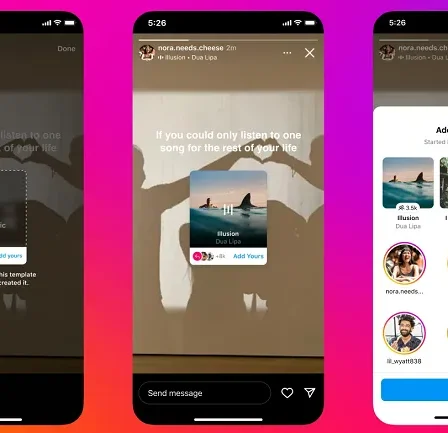 Instagram ajoute quatre nouvelles options d'autocollants interactifs