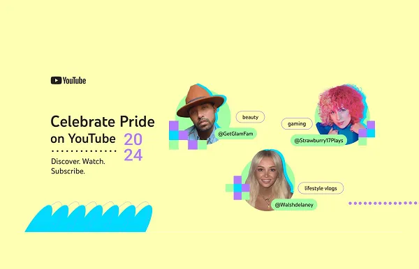 YouTube annonce des activations pour le mois de la fierté