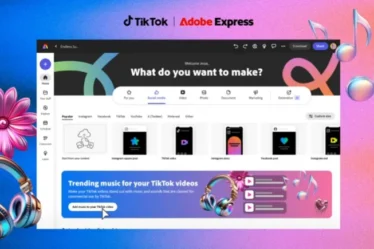 TikTok ajoute l'intégration d'une bibliothèque musicale commerciale pour Adobe Express