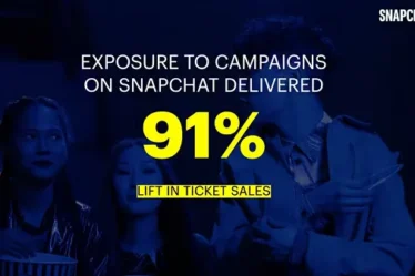 Snapchat partage un aperçu de la valeur de l'application pour la promotion de films