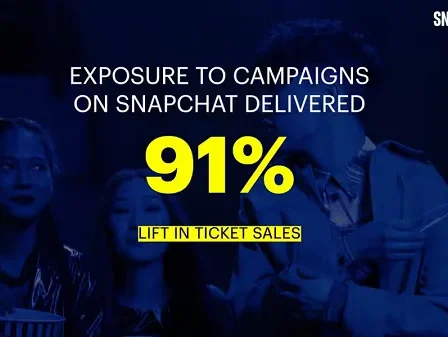 Snapchat partage un aperçu de la valeur de l'application pour la promotion de films