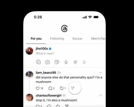 Threads étend les flux personnalisés basés sur des mots clés à davantage d'utilisateurs