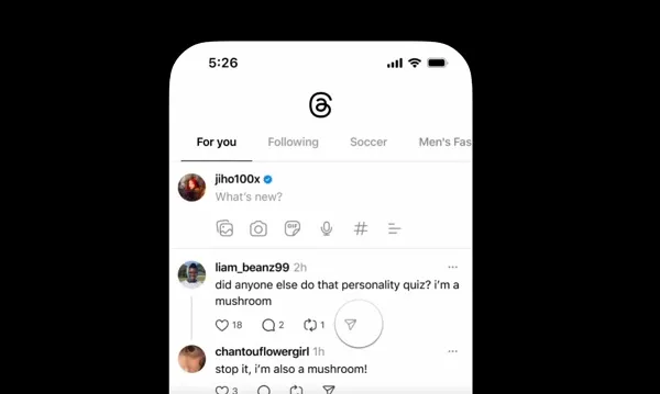 Threads étend les flux personnalisés basés sur des mots clés à davantage d'utilisateurs